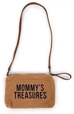 Childhome Mommy's Treasures Clutchveske Teddy, Beige 2 Childhome Mommy's Treasures Clutchveske Teddy, Beige - Bilde 2