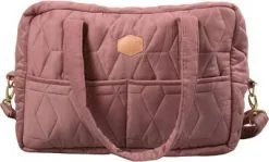 Filibabba Soft Quilt Stelleveske, Dark Rose