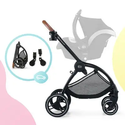 Kinderkraft Evolution Cocoon Babybilstol Adapter 3 Kinderkraft Evolution Cocoon Babybilstol Adapter - Bilde 3