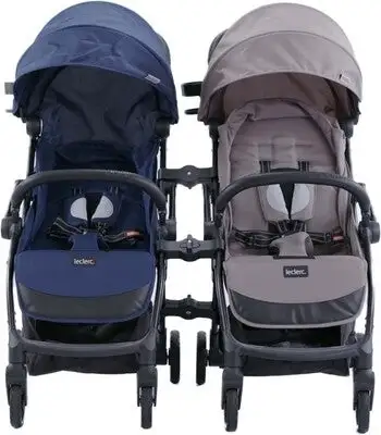 Leclerc Baby Twin Adapter, Svart 2 Leclerc Baby Twin Adapter, Svart - Bilde 2