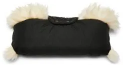 Nordlys Balder Håndvarmere Lammeskinn, Black