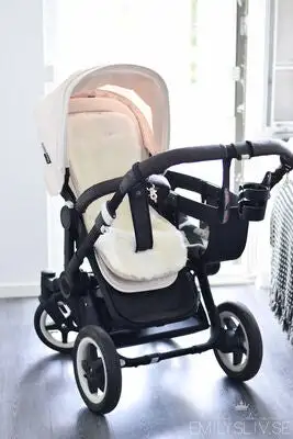 Nordlys Sittepute Lammeskinn, Hvit 5 Nordlys Sittepute Lammeskinn, Hvit - Bilde 5