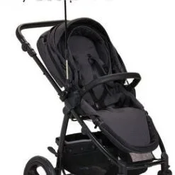 Petite Chérie Parasoll Med Volanger Til Barnevogn, Glacier Grey -Tilbud jollyroom Butikk PC PARASOL VOLANG GLACIER GREY 1895 4b