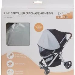 Petite Chérie Petite Cherie Myggnett & Solbeskyttelse, Grey Melange -Tilbud jollyroom Butikk PC TS07 GREY 2007 4a