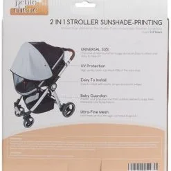 Petite Chérie Petite Cherie Myggnett & Solbeskyttelse, Grey Melange -Tilbud jollyroom Butikk PC TS07 GREY 2007 4b