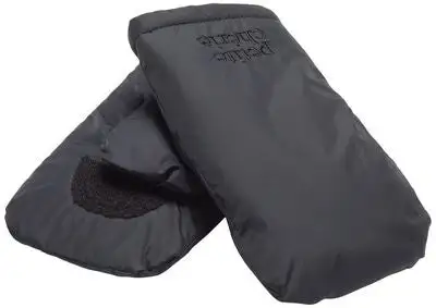 Petite Chérie Barnevognsvotter, Svarte 1 Petite Chérie Barnevognsvotter, Svarte