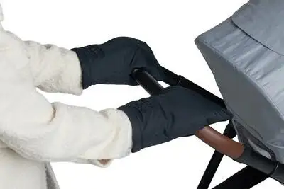 Petite Chérie Barnevognsvotter, Svarte 3 Petite Chérie Barnevognsvotter, Svarte - Bilde 3