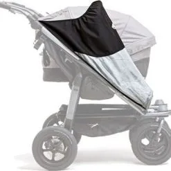 TFK Duo Søskenvogn Dobbeltsete Soltrekk