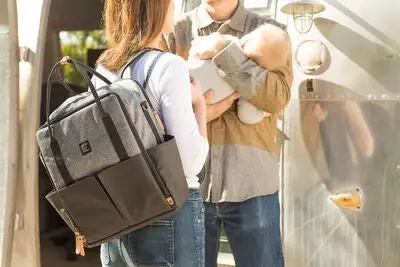 Petunia Pickle Bottom Inter-Mix Stelleveske Ryggsekk, Graphite/Black 3 Petunia Pickle Bottom Inter-Mix Stelleveske Ryggsekk, Graphite/Black - Bilde 3