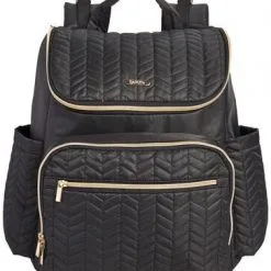 Bellotte Luna Stelleveske Ryggsekk, Black