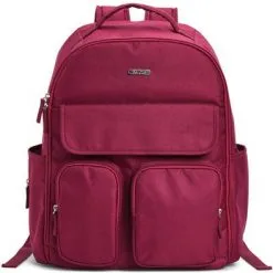 Bellotte Celine Stelleveske Ryggsekk, Burgundy