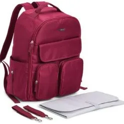 Bellotte Celine Stelleveske Ryggsekk, Burgundy -Tilbud jollyroom Butikk Y8062 burgundy 2186 4f