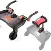 Lascal Buggy Board Maxi, Svart + Sete, Rød